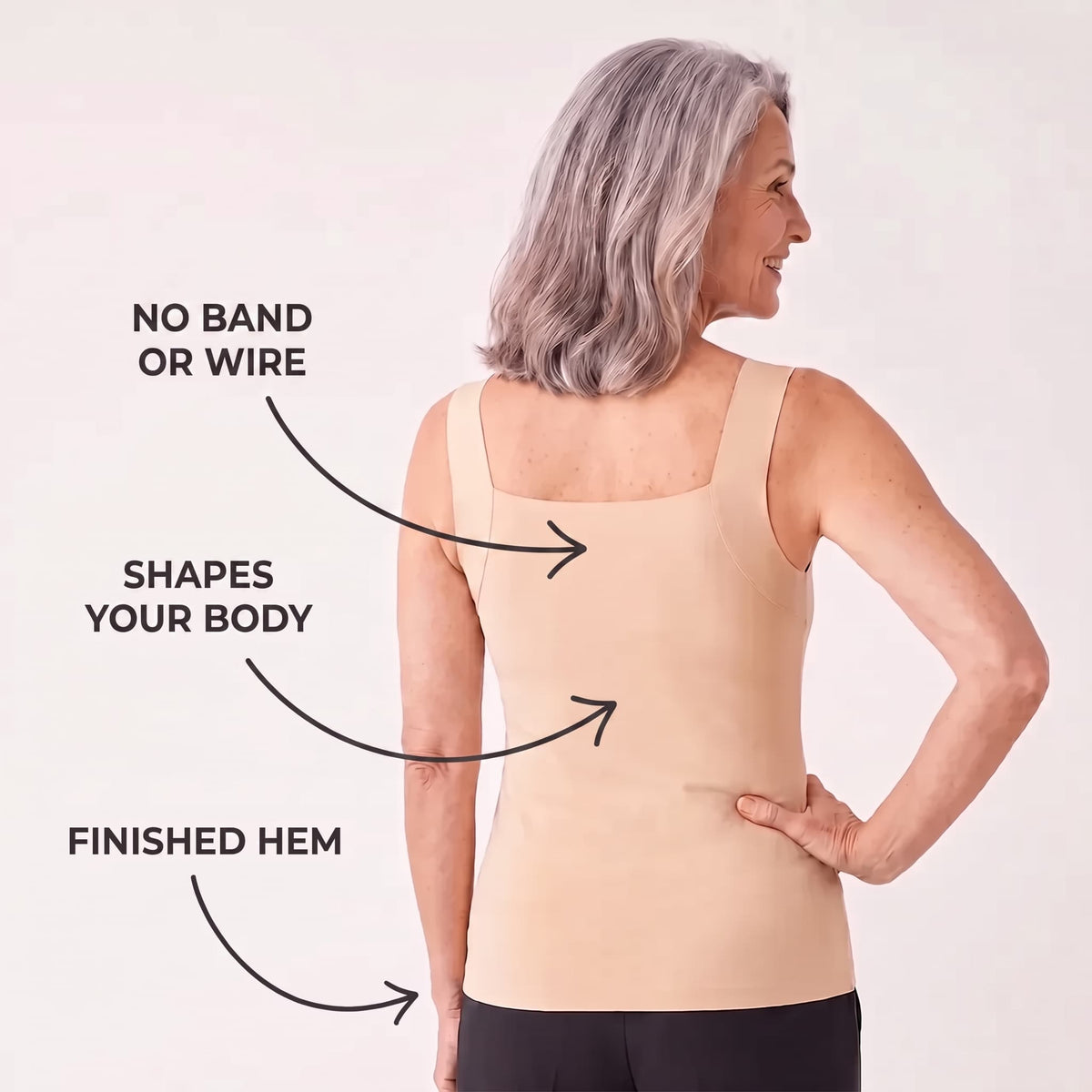Bellova | Built-In Bra Comfort Shaper Tank